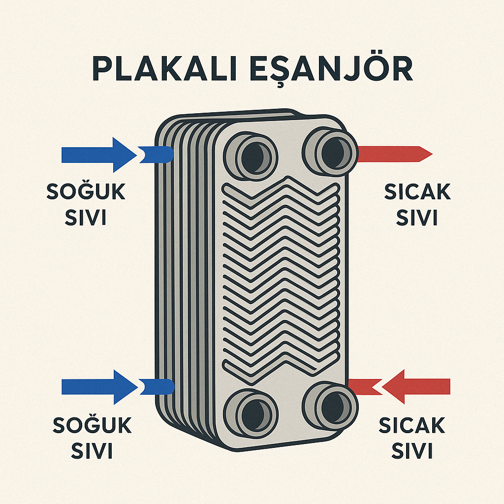 Plakalı Eşanjör Nedir? Nasıl Çalışır? 2 image 2